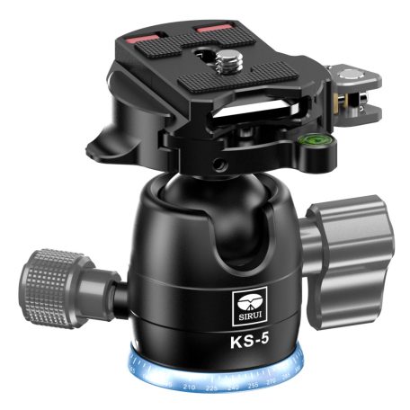 SIRUI KS-5 gömbfej 10kg teherbírással és TQ-55X gyorscseretalppal