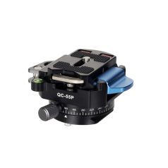   SIRUI QC-55P Arca-Swiss kompatibilis gyorscseretalp bázis panoráma funkcióval