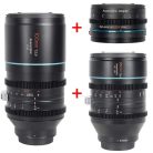 SIRUI Venus 35mm+100mm anamorf objektívek Sony E bajonettel és SIRUI ADP125X 1.25x anamorf adapterrel kemény tokban
