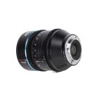 SIRUI Venus 35mm+100mm anamorf objektívek Sony E bajonettel és SIRUI ADP125X 1.25x anamorf adapterrel kemény tokban