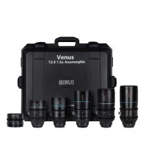   SIRUI Venus T2.9 1.6X quintet anamorf objektív készlet Sony E bajonettel és ADP125X adapterrel