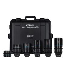   SIRUI Venus T2.9 1.6X quintet anamorf objektív készlet Leica L bajonettel és ADP125X adapterrel