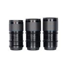 SIRUI Saturn 35mm, 50mm & 75mm T2.9 1.6x full frame, carbon vázú anamorf objektív szett (Sony E, kék becsillanás)