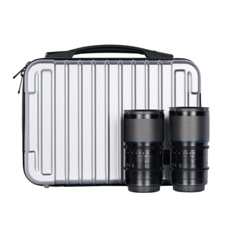 SIRUI Saturn 50mm & 75mm T2.9 1.6x full frame, carbon vázú anamorf objektív szett (Fuji X, kék becsillanás)