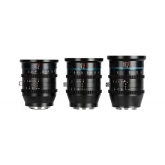   SIRUI Jupiter Full Frame makró cine objektív készlet Canon EF bajonettel (24mm, 35mm, 50mm)