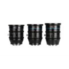 SIRUI Jupiter Full Frame makró cine objektív készlet Arri PL bajonettel (24mm, 35mm, 50mm)