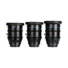 SIRUI Jupiter Full Frame makró cine objektív készlet Arri PL bajonettel (24mm, 35mm, 50mm)