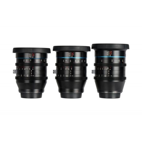 SIRUI Jupiter Full Frame makró cine objektív készlet Arri PL bajonettel (24mm, 35mm, 50mm)