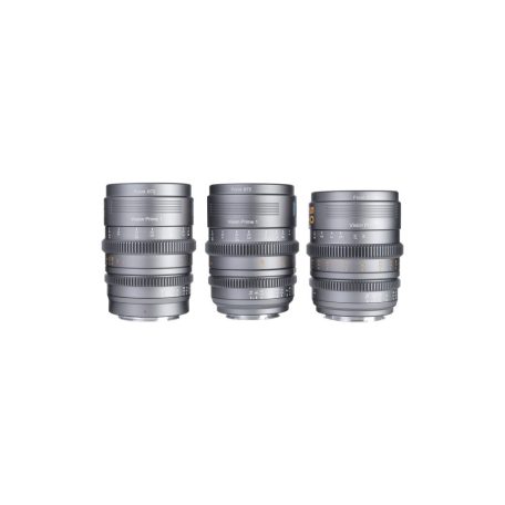 SIRUI VISION PRIME T1.4 Cine Trió – 24mm / 35mm / 50mm (Full Frame, Szürke)