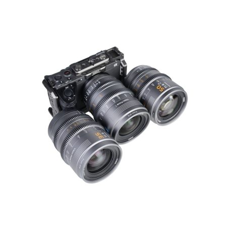 SIRUI VISION PRIME T1.4 Cine Trió – 24mm / 35mm / 50mm (Full Frame, Szürke)