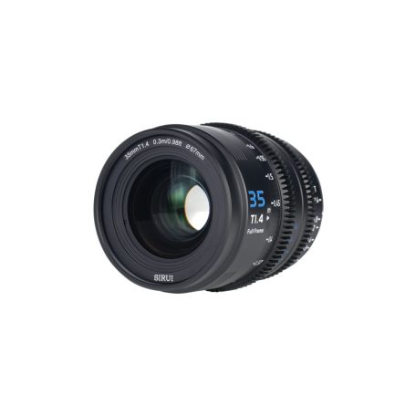 SIRUI VP-1-35B Vision Prime T1.4 35mm Filmes Objektív – Full Frame, Fekete