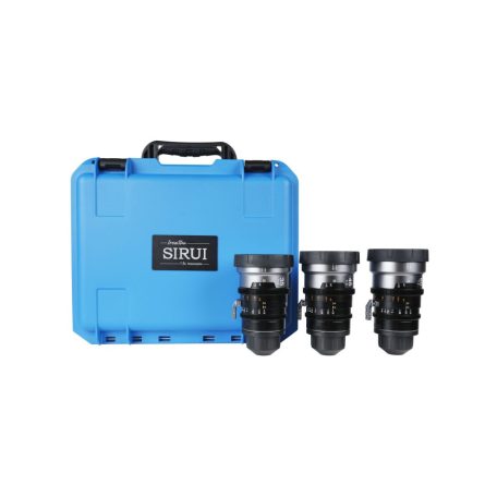 SIRUI IronStar T1.9 1.5X Anamorf Full Frame Cine Objektív szett 35mm & 45mm & 60mm (Semleges becsillanás)