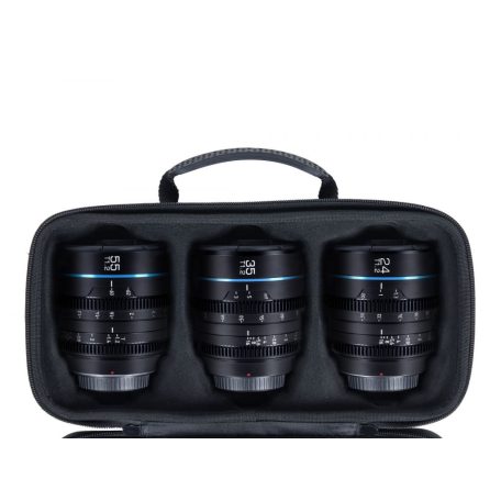 Sirui Night Walker 24mm + 35mm + 55mm T1.2 S35 Cine objektív (Sony E, fekete)