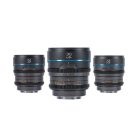 Sirui Night Walker 24mm + 35mm + 55mm T1.2 S35 Cine objektív (MFT, szürke)