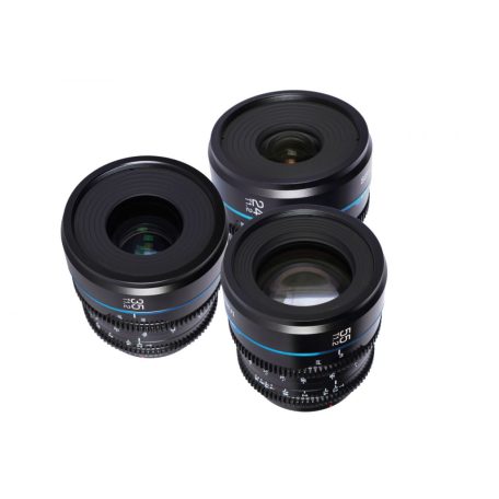 Sirui Night Walker 24mm + 35mm + 55mm T1.2 S35 Cine objektív (Canon RF, szürke)
