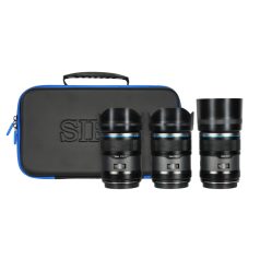   SIRUI Sniper F1.2 APS-C AF Trio objektív készlet Sony E bajonettel (fekete)