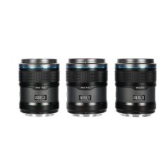  SIRUI Sniper F1.2 APS-C AF Trio objektív készlet Fuji X bajonettel (fekete)