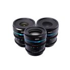 SIRUI Night Walker 24mm + 35mm + 55mm T1.2 S35 Cine objektív (Leica L, fekete)