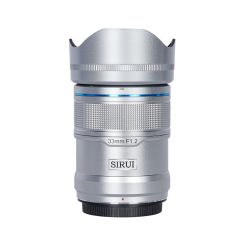   SIRUI Sniper 33mm-es F1.2 APSC AF objektív Sony E bajonettel (ezüst)