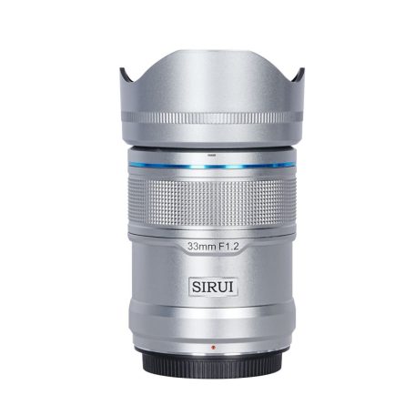 SIRUI Sniper 33mm-es F1.2 APSC AF objektív Sony E bajonettel (ezüst)