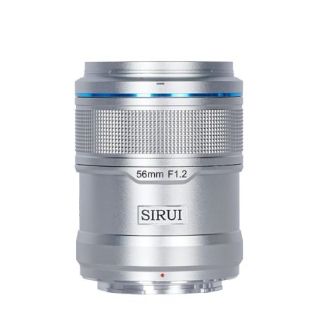 SIRUI Sniper 56mm-es F1.2 APSC AF objektív Nikon Z bajonettel (ezüst)