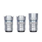 SIRUI Sniper F1.2 APS-C AF Trio objektív készlet Fuji X bajonettel (ezüst)