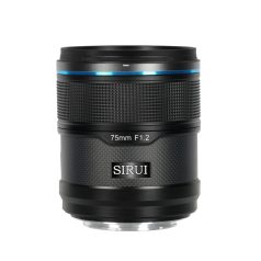   SIRUI Sniper 75mm-es F1.2 APS-C AF objektív Sony E bajonettel (fekete)