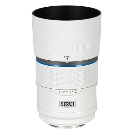 SIRUI Sniper 75mm-es F1.2 APSC AF objektív Sony E bajonettel (fehér)