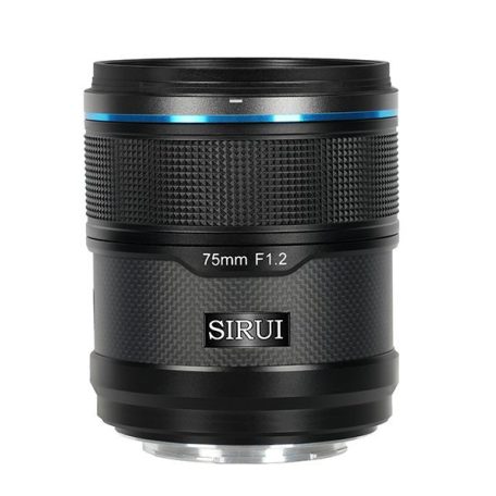 SIRUI Sniper 75mm-es F1.2 APSC AF objektív Fuji X bajonettel (fekete)