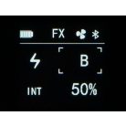 SIRUI A200B LED lámpa önfelfújós beépített softboxszal + 3m tápkábel hosszabbítóval