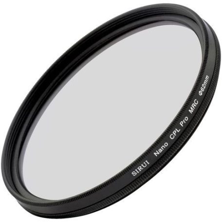 SIRUI CPL62A 62 mm-es CPL szűrő alumínium gyűrűvel