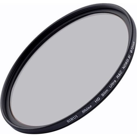 SIRUI ND872A 72 mm-es, ND8-as szűrő alumínium gyűrűvel