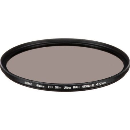 SIRUI ND877A 77 mm-es, ND8-as szűrő alumínium gyűrűvel