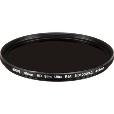 SIRUI ND100058A 58 mm-es, ND1000-es szűrő alumínium gyűrűvel