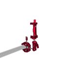 SIRUI MA-GR multifunkciós csőbilincses rögzítő készlet piros színben