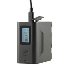   (Jupio) *ProLine* NP-F970 LCD (Micro USB + USB-C bemenet / USB 5V 2.1A kimenet) 10050mAh Ean Kód: 8719743933187