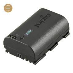   (Jupio) LP-E6P *ULTRA C* (USB-C bemenet) 2600mAh (6A folyamatos kisülés) 18,7 Wh  Ean Kód: 8719743935341