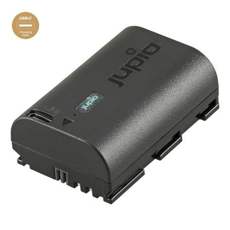 (Jupio) LP-E6P *ULTRA C* (USB-C bemenet) 2600mAh (6A folyamatos kisülés) 18,7 Wh  Ean Kód: 8719743935341