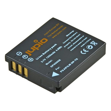 Jupio Fujifilm NP-70 1250 mAh fényképezőgép akkumulátor