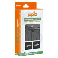   Fujifilm Jupio Value Pack: 2x Battery NP-W126S + USB Dual Charger