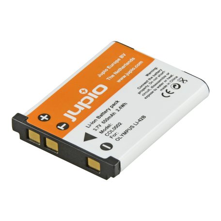 (Jupio) Li-40B / Li-42B / NP45 / D-Li63 / D-Li108 / EN-EL10 / NP-80 / KLIC-7006 / 650 mAh Ean Kód: 8717825940924