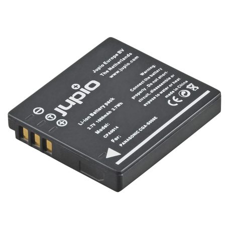 Jupio Panasonic CGA-S008E / DMW-BCE10 / VW-VBJ10 600mAh fényképezőgép akkumulátor