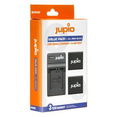  (Jupio) Jupio Value Pack: 2x DMW-BLG10 akkumulátor + USB egy töltő Ean Kód: 8718503028514