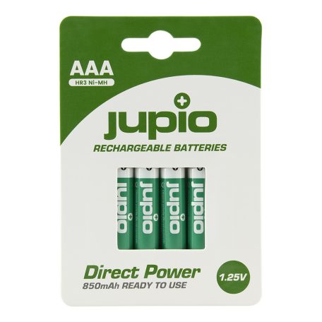 Jupio Direct Power AAA 850 mAh akkumulátor 4db/bliszter