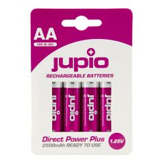 Jupio Akkumulátorok AA 2500 mAh 4 db DIRECT POWER PLUS 