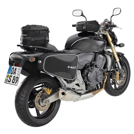 HELD csomagszállítás motoron,Iconic Evo,fekete,Méret: L