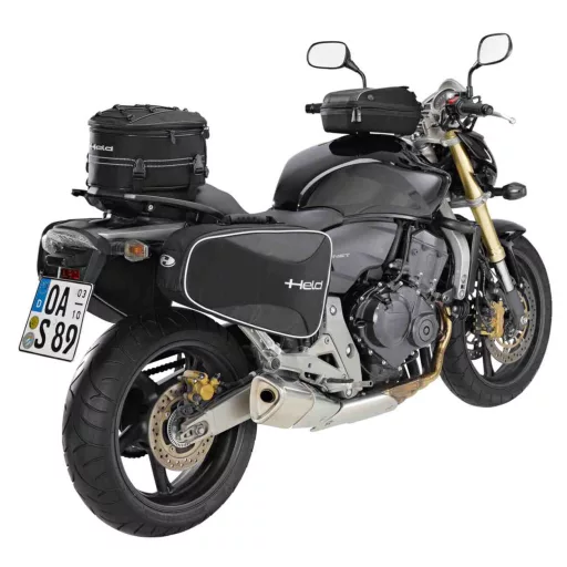 HELD csomagszállítás motoron,Iconic Evo,fekete,Méret: M