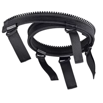 HELD motoros textil ruházat,Adapter zip,fekete,Méret: 64cm