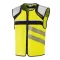 HELD motoros textil ruházat, Flashlight II, fekete-neonsárga, Méret: XXL