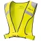 HELD motoros textil ruházat, hih-viz-vest, fekete-neonsárga, Méret: S